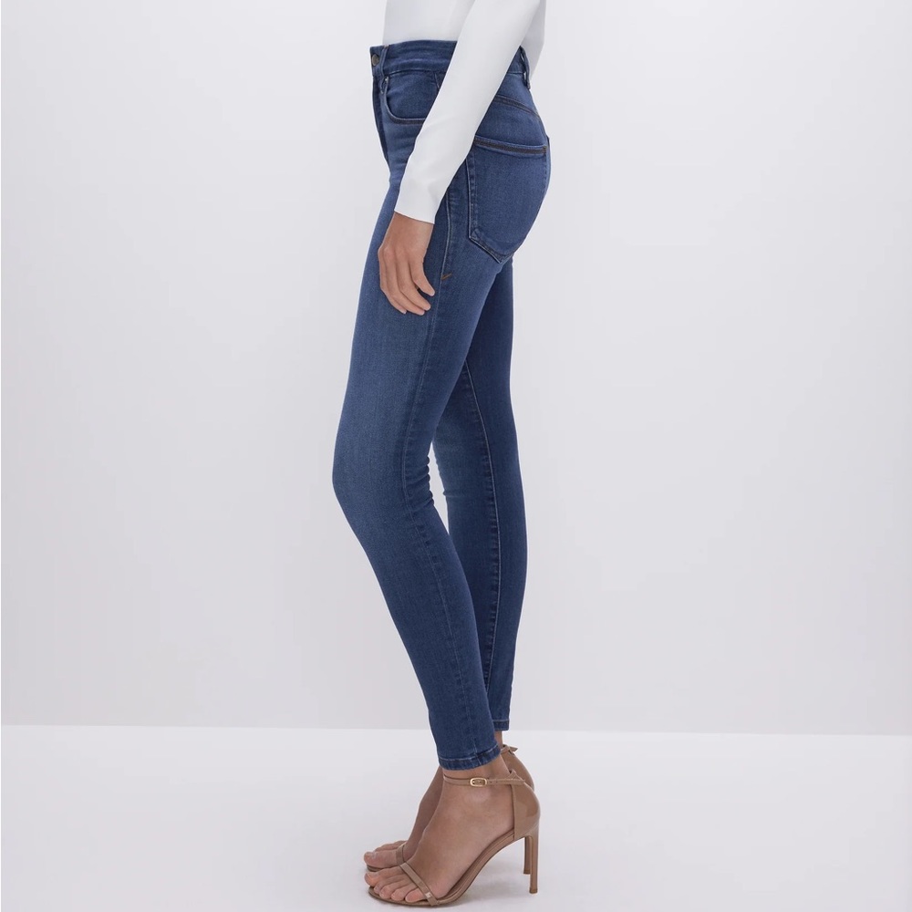 Good American. Good Legs Skinny Cropped Jeans. Size 10. NWT. - Picture 2 of 6